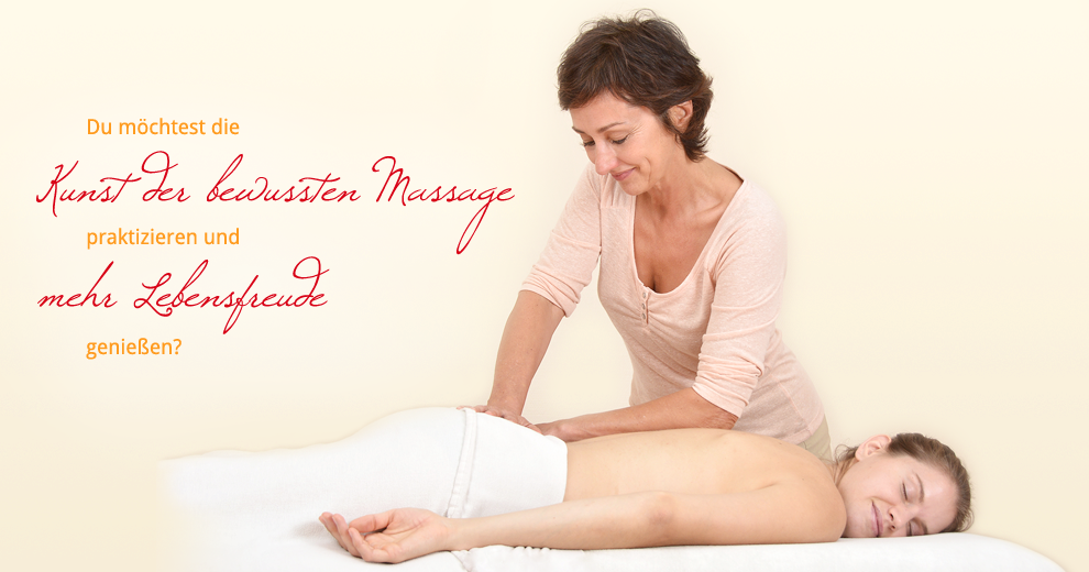 Kunst der bewussten Massage nach Lebensfreude genießen